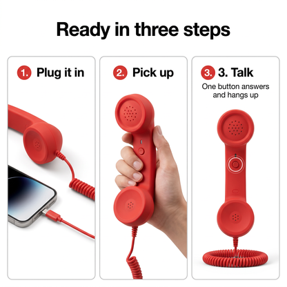 RetroRing™ Classic Call Handset