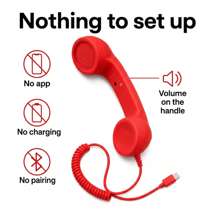 RetroRing™ Classic Call Handset